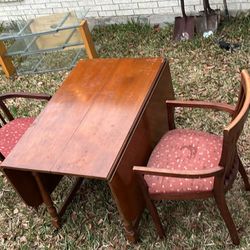 Vintage Table And Chairs