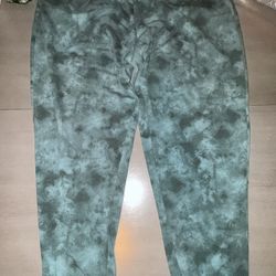 LuLaRoe Green Tie-Dye “Jax” Joggers - Woman’s Size 2XL