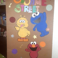 Sesame Street 1st Birthday Decor