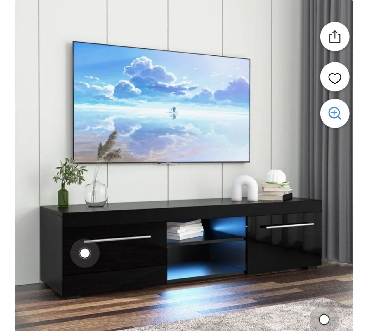 Modern LED TV Stand New In Box