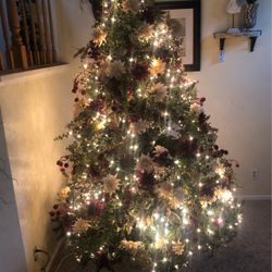 Xmas Tree And Decorations