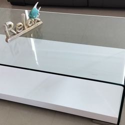 Glass Coffee Table 