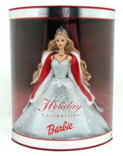 Collectible Dolls - Barbie Holiday Celebration - Special Edition Doll 2001