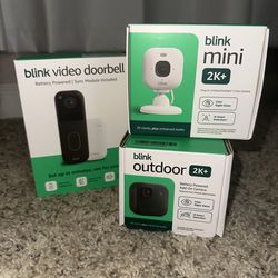 3 BLINK CAMERAS