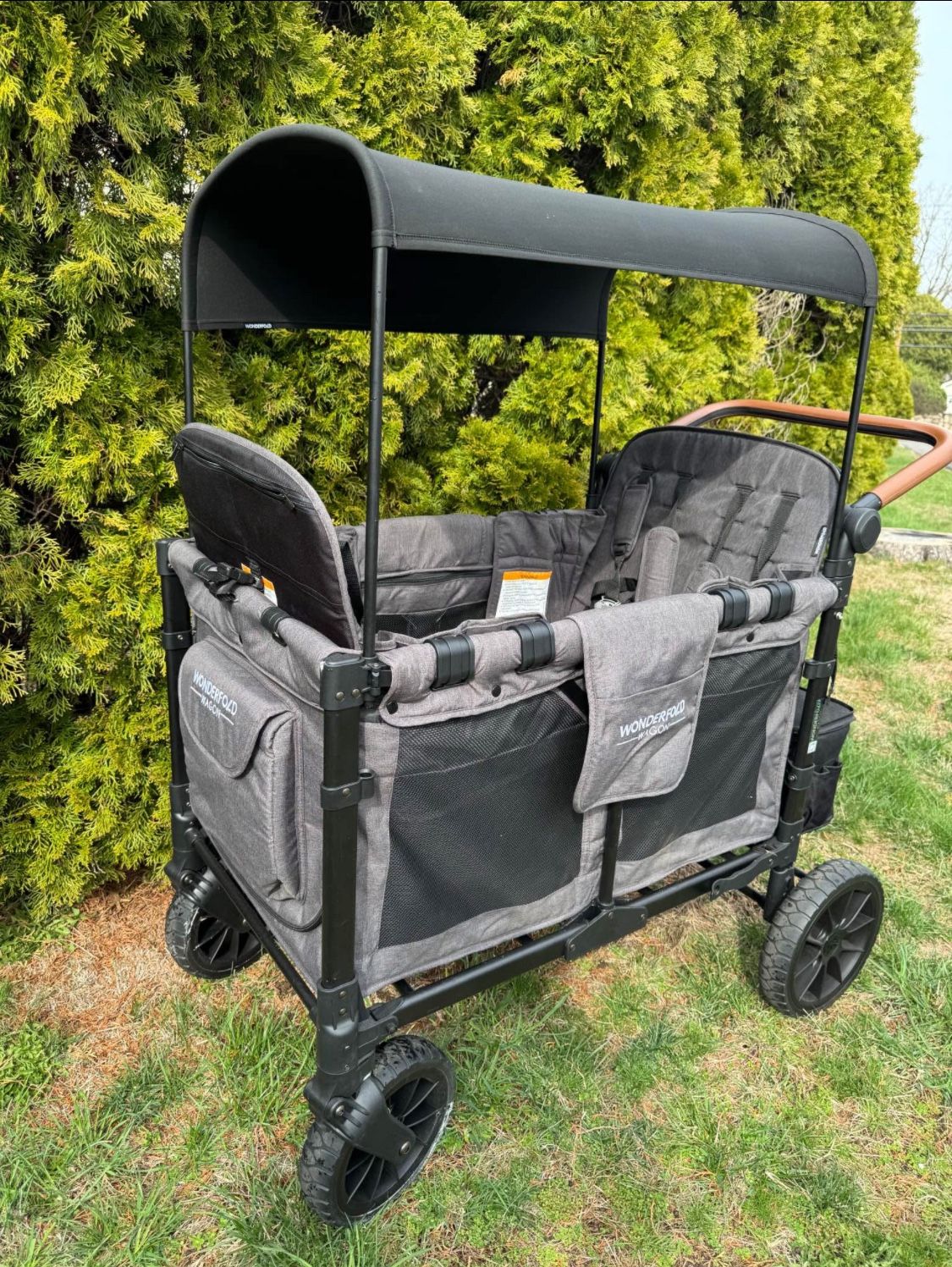 Wonderfold/Luxe~W4~4seater/smoke~free+Pet~free/wagon/Stroller+Canopy