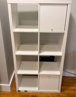 IKEA Kallax 8-Cube Shelf Unit White
