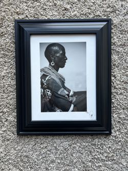 Framed Black & White Photo 14.5 x 12 — Signed/Numbered 116/250