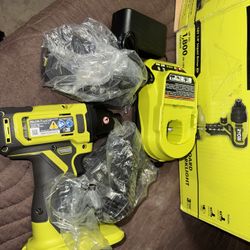 18V Cordless 1/4 In. Impact Drill/ Driver Kit With (2) 1.5 Ah Batteries And Charger