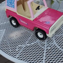 Large Barbie Tonka Jeep 