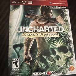 Uncharted Drake's Fortune Greatest Hits Playstation 3 PS3 LN 