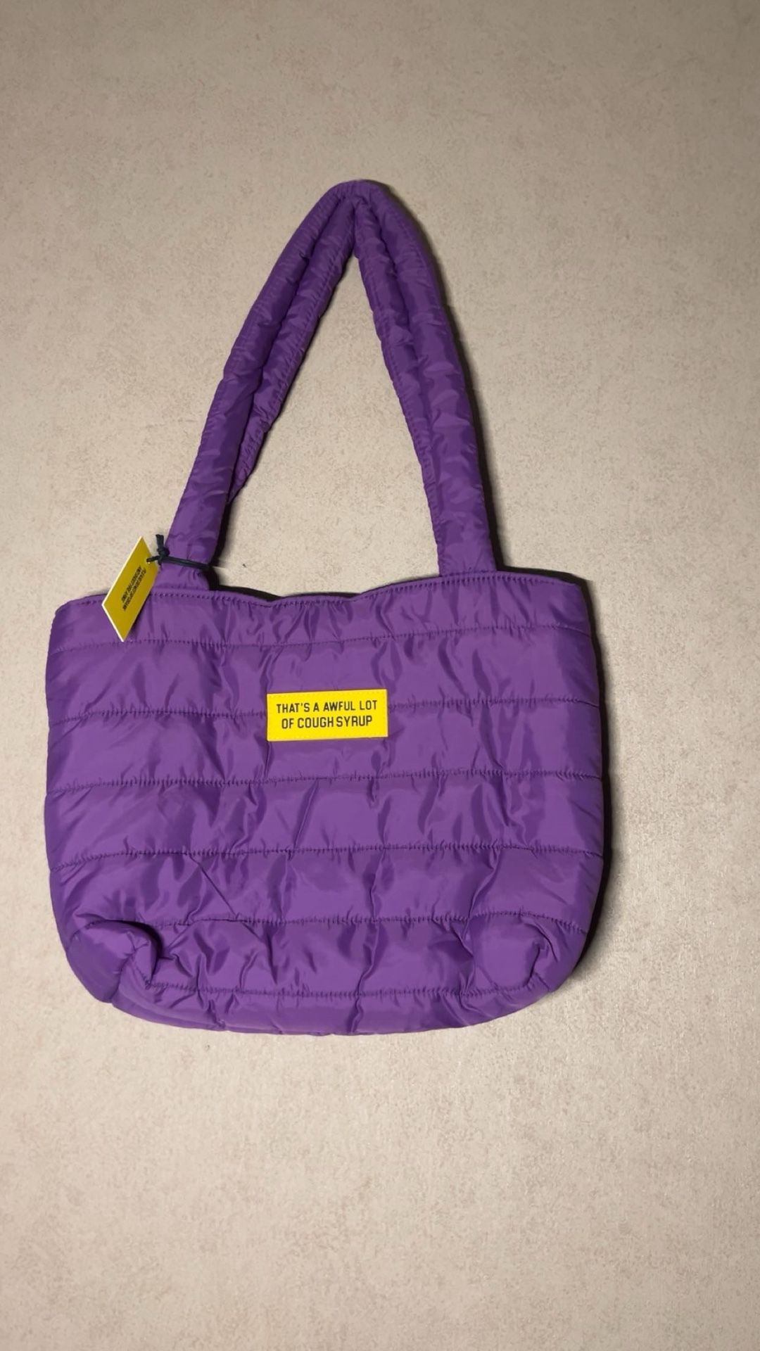 Awful Lot Of Cough Syrup Bag