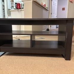 Baxton Studio Schandau Coffee Table, Wenge Dark Brown