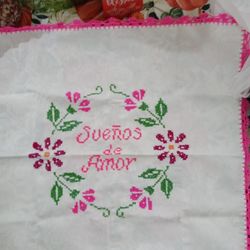 NEW EMBROIDER ! Hand Made! GILROY 