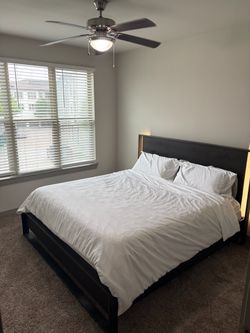 King Size Bed Frame LED light