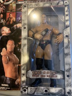 Wwe Rock Anniversary Jakks Pacific 