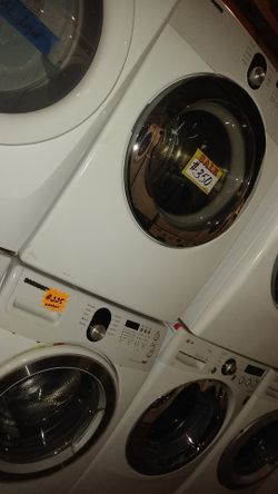 Samsung washer and dryer