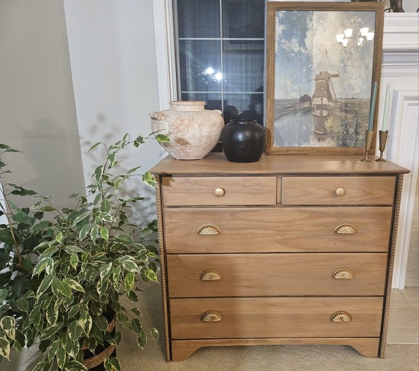 Refurbished  Solid Pine Dresser 
