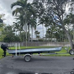 Gheenoe 15.4 Highsider