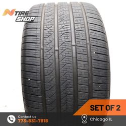 Selling a Set of 2 Used  9/32    315/30R21  105V  Pirelli  Cinturato P7 All Season NO