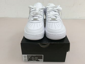 Size 4.5 - Nike Air Force 1 x Supreme Low Box Logo - White