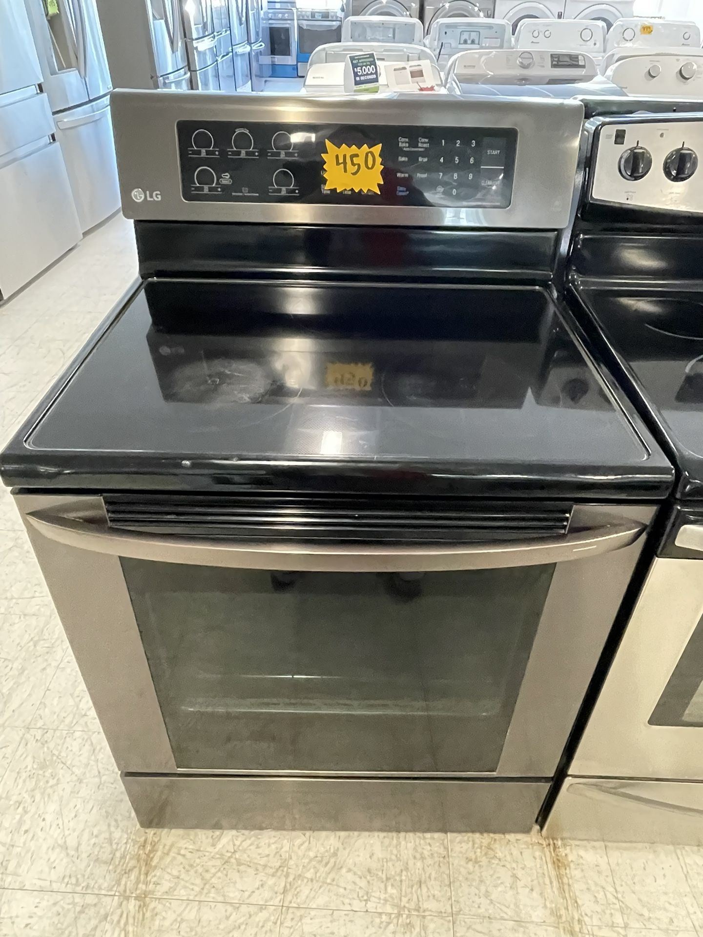 LG Electric Stove Used In Good Condition With 90days Warranty 