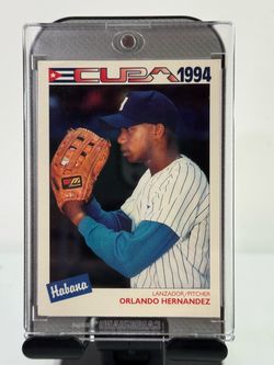 1994 CUBAN LEAGUE # 51 ORLANDO HERNANDEZ RC CGS 8  1 OF 5000 PRINTED *
