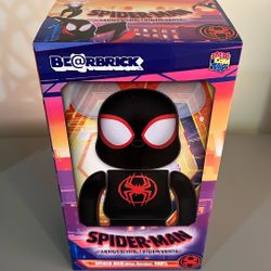 Medicom Bearbrick/Be@rbrick Miles Morales 400% SEALED!
