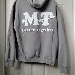 Better Together MT Maybe Tomorrow Hoodie Size Large