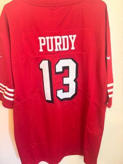 Brock Purdy #13 San Francisco 49ers Red Jersey – Brand New – XL