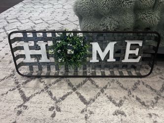 HOME sign