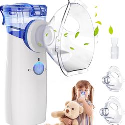 Nebulizer Machine for Adults, Portable Nebulizer for Kids, Rechargeable Nebulizer with Adjustable Nebulization Rate, Nebulizer for Breathing Problems 