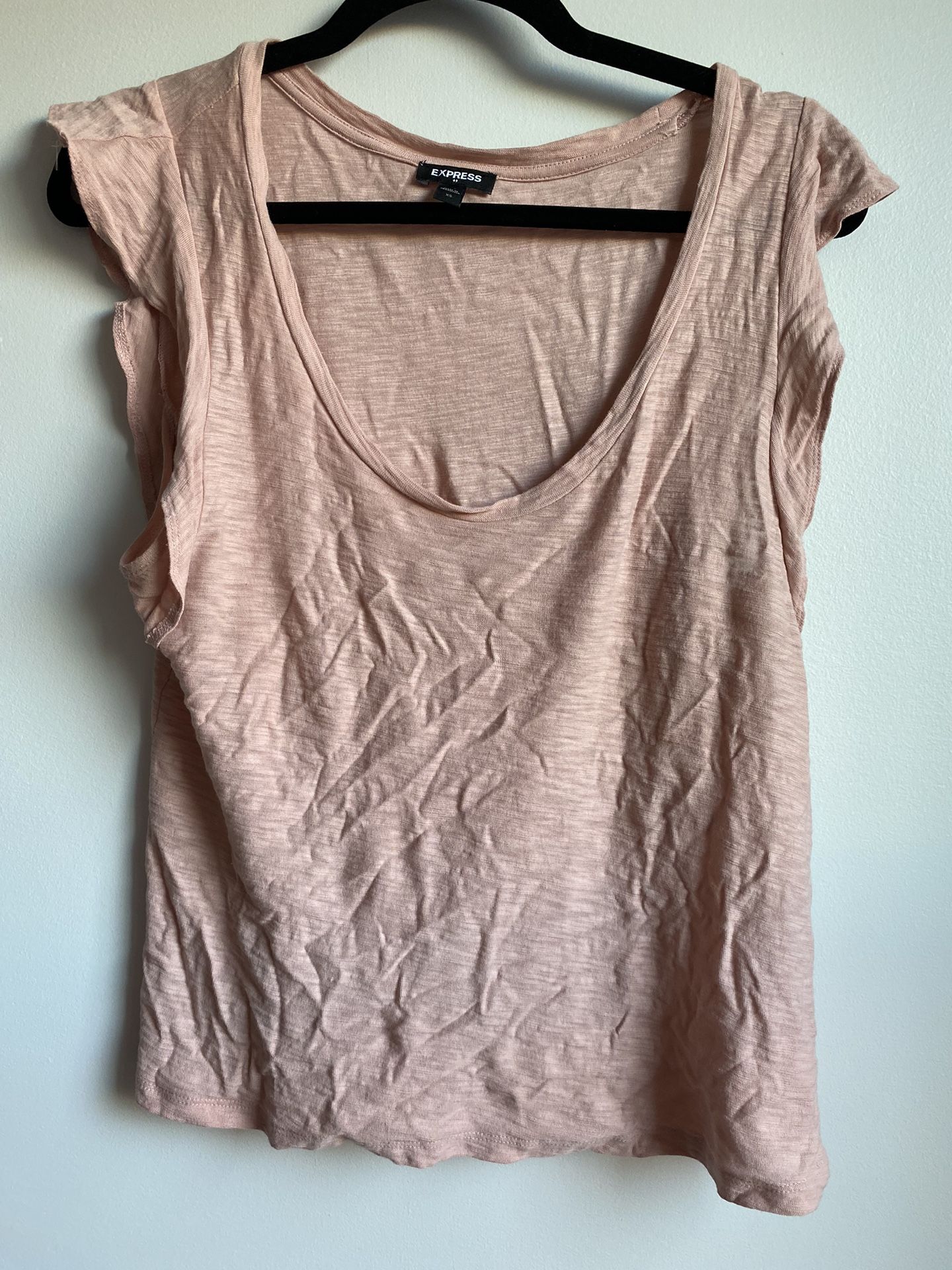 Pink Scoopneck Top