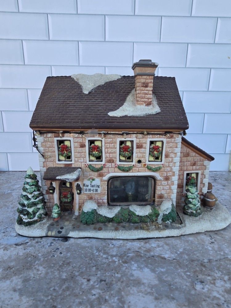 Christmas village houses/ light up village houses/ home decor