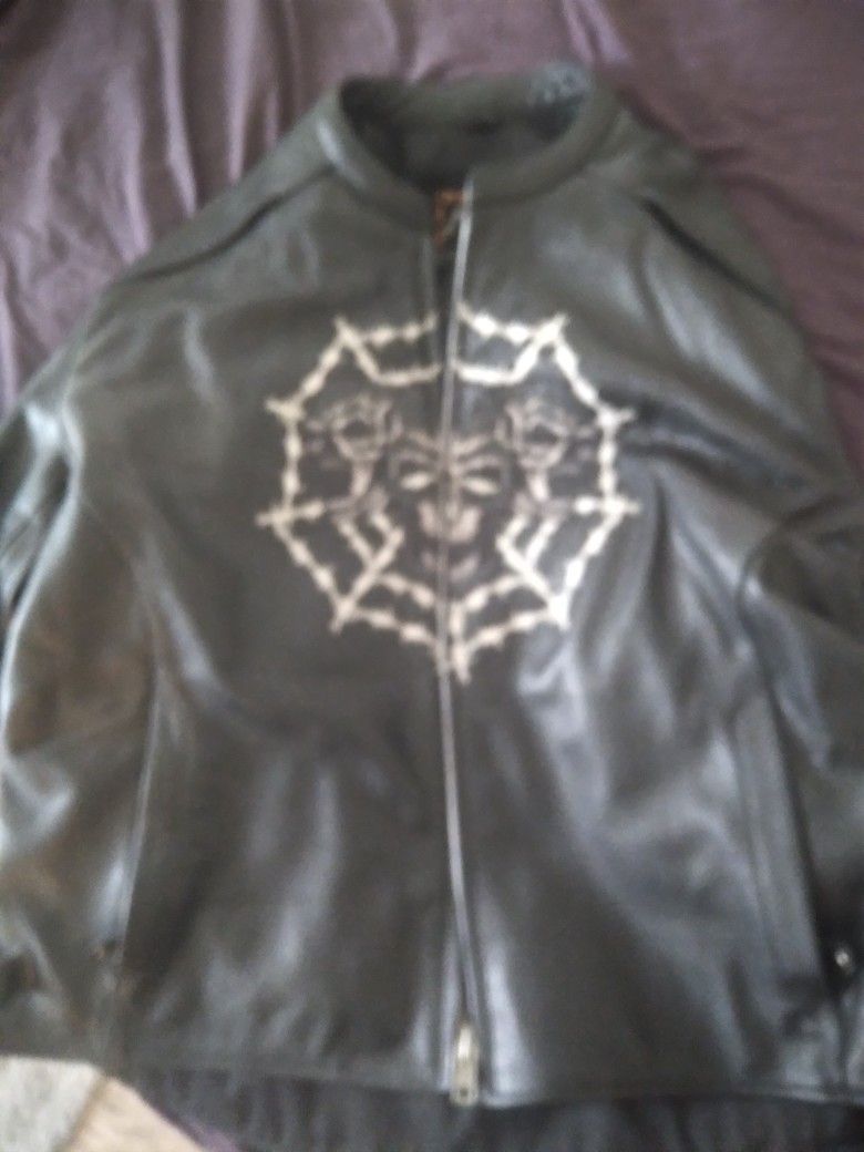 Leather Biker Jacket