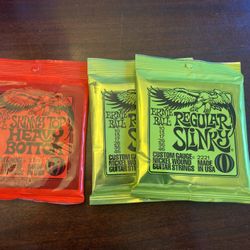 Ernie Ball Guitar strings