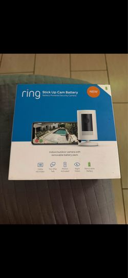 RING Stick Up Cam Battery - Indoor/Outdoor Smart Security Wifi Video Camera.....