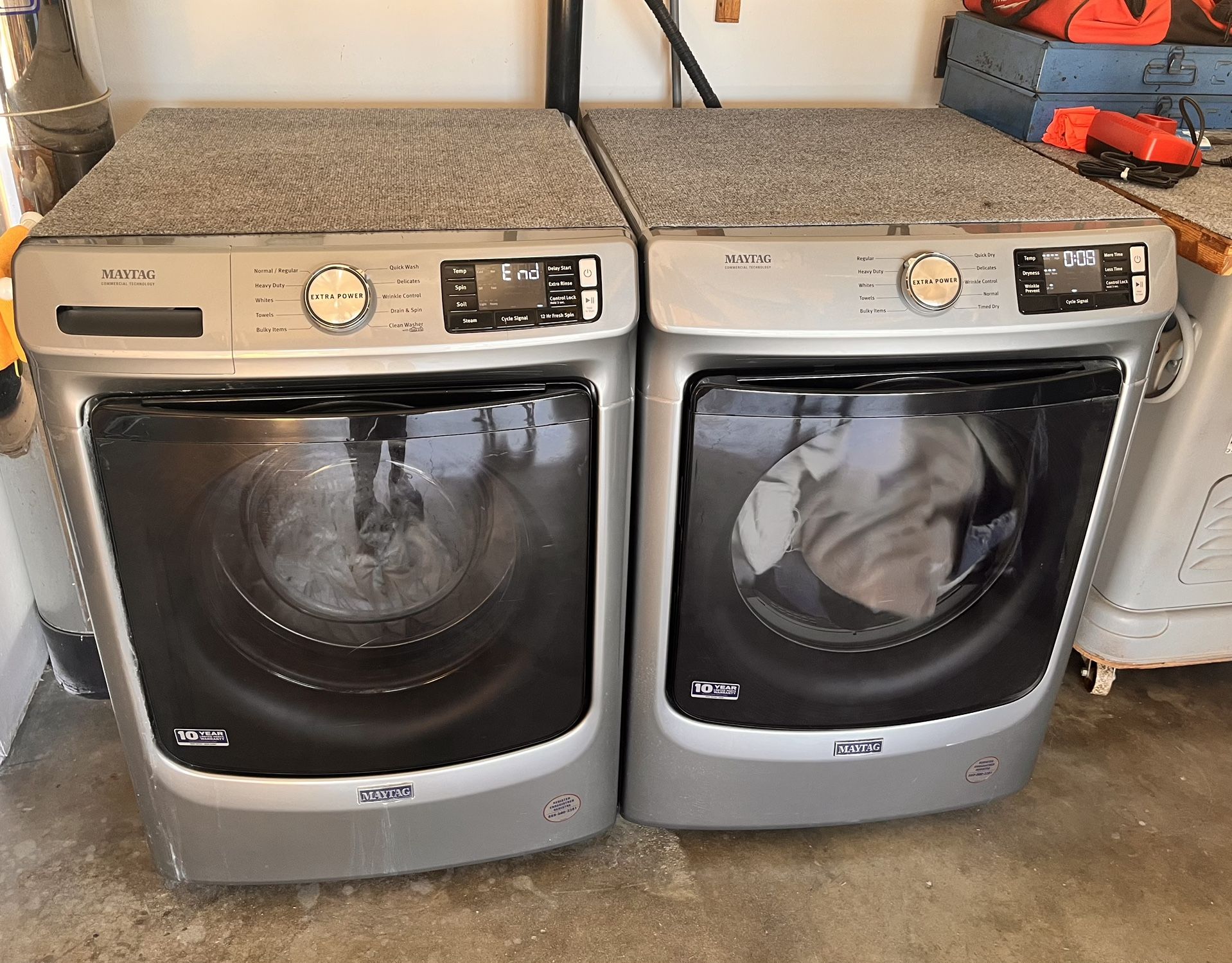 Maytag Washer And Dryer With Warranty 