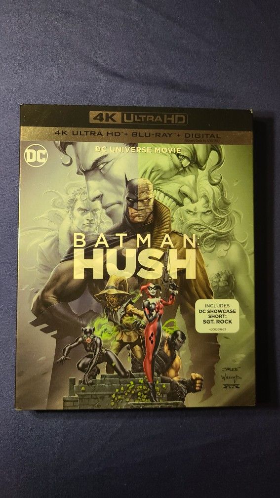 Batman Hush 4K UHD Blu-ray NEW