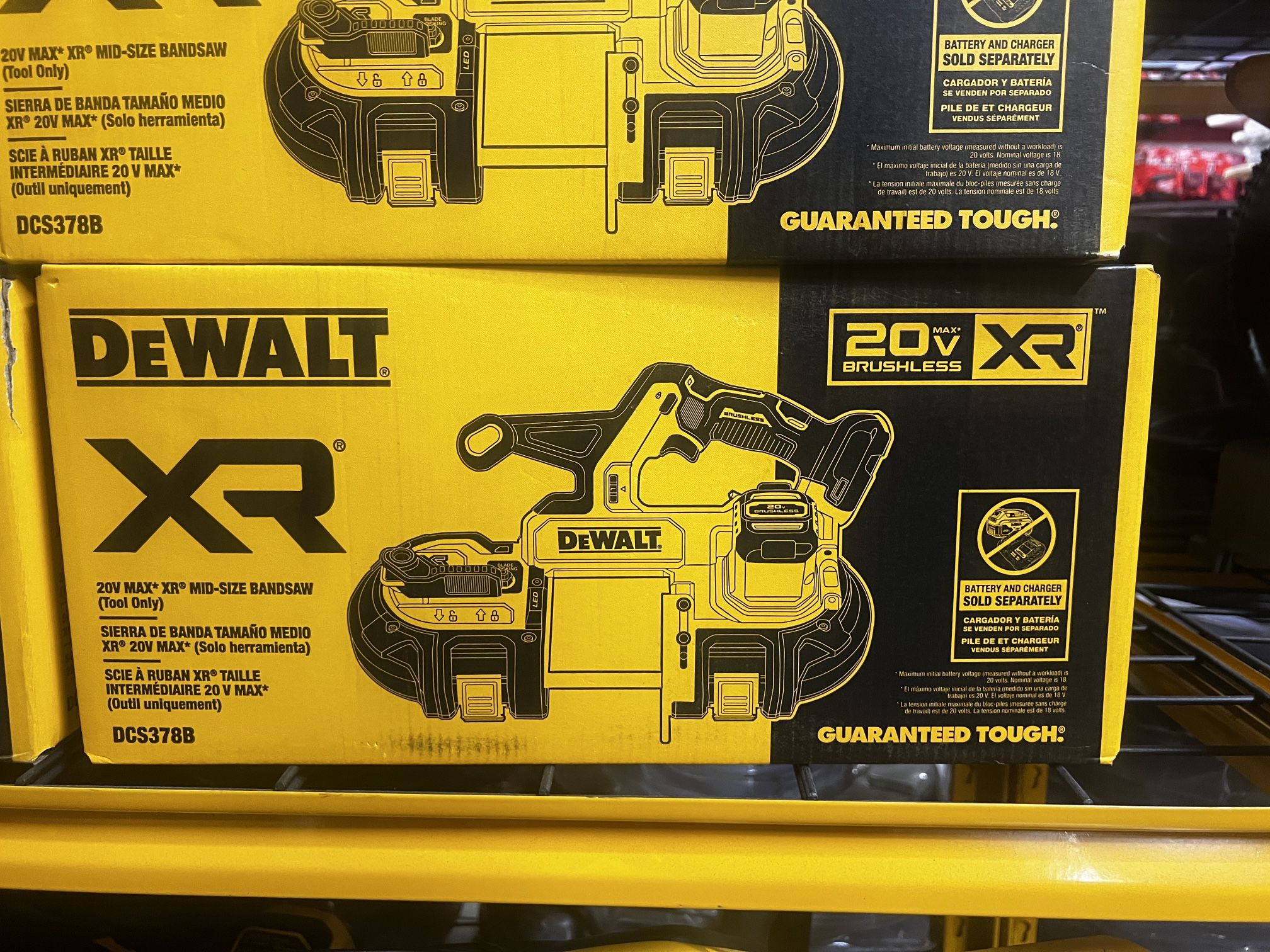 Dewalt 20v Max XR Mid Size BandSaw Tool Only