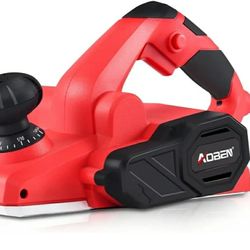 Electric Hand Planer, 7A 3.5" 18000RPM Hand Planer for Woodworking Power Wood Planer Chamfer for DIY