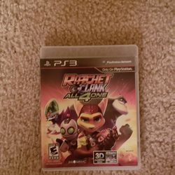 PS3 Ratchet Clank All 4 One