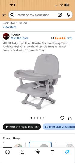 Booster seat