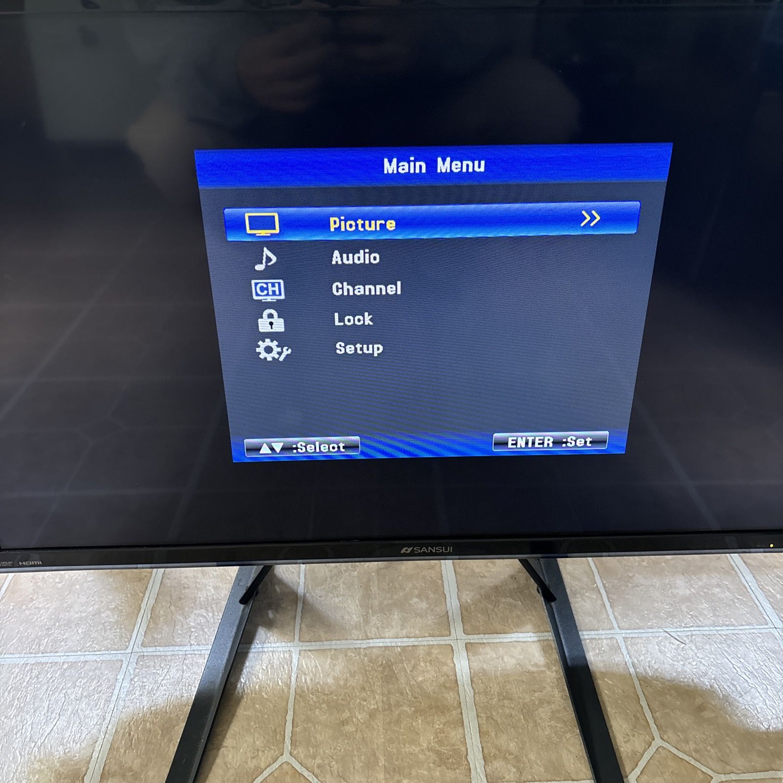 Sansui SLED3200 32-inch Flat Screen LED LCD TV with HDMI and PC Monitor 1080p