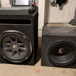 Car Audio Kicker Subbs