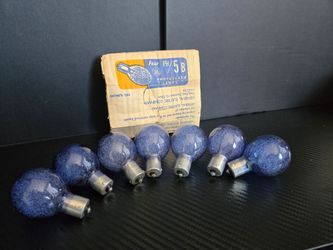 Lot of 7 General Electric Number 5 B Flash Bulbs Vintage
