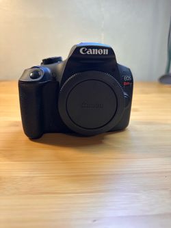 Canon Rebel T7 with lenses and extra batteries