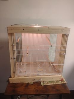 Bird cages with free accessories and carrier
