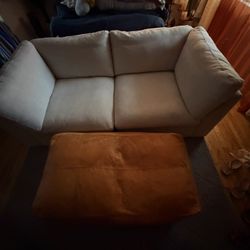 Next Best Couch To The Cloud And Ottoman
