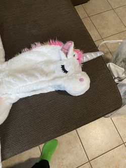 Adult Unicorn Halloween Costume Size Large
