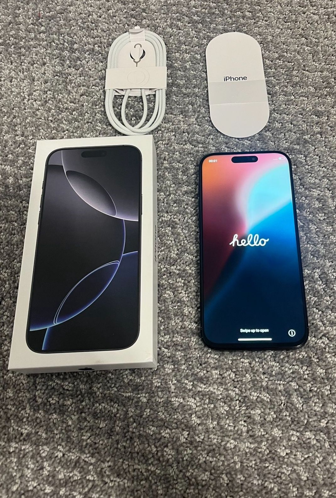 iPhone 16 Pro Max Unlocked Cash App Only